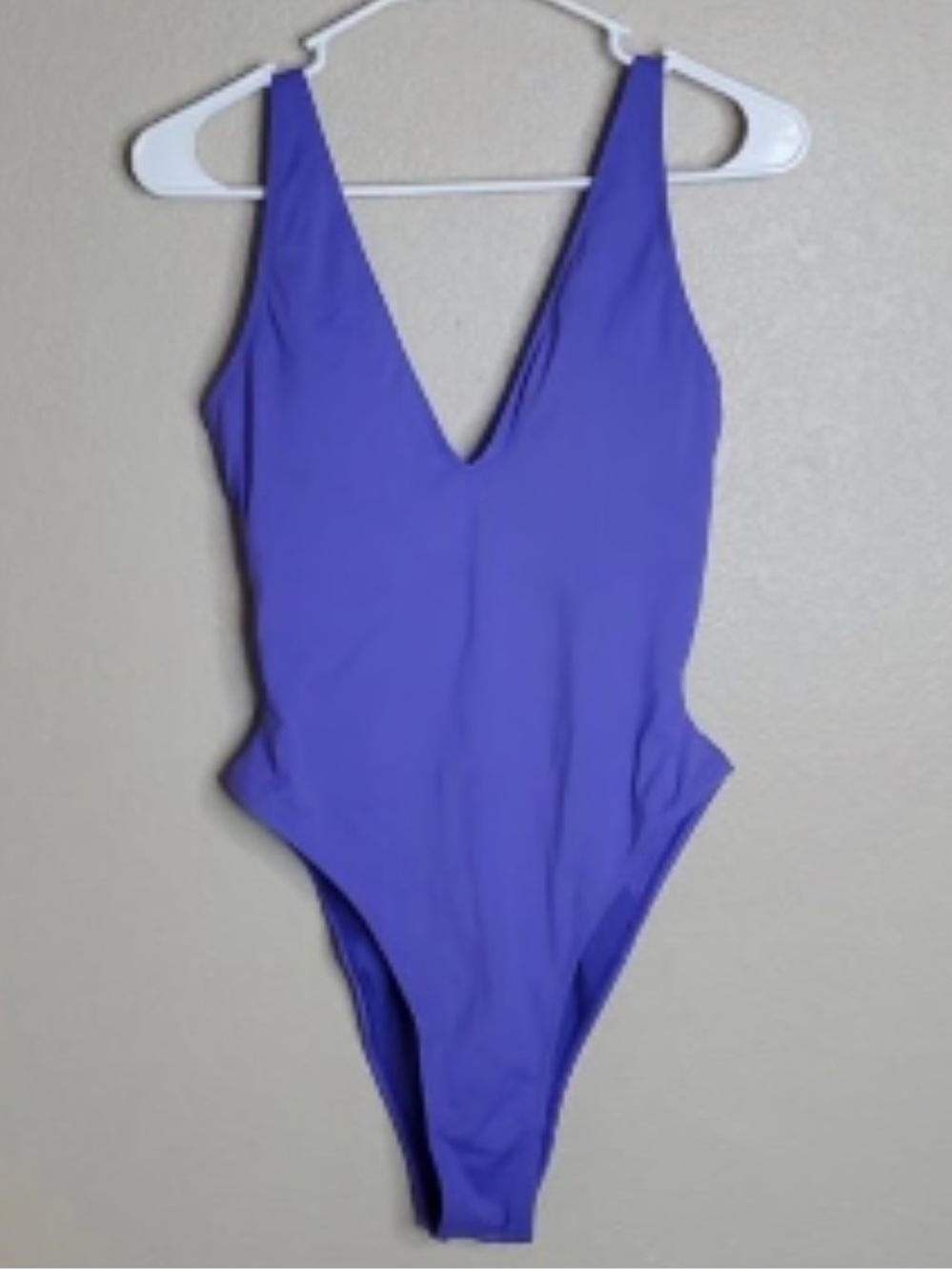 TA3 Plungey V-Neck One-Piece Swimsuit - Picture 3 of 6